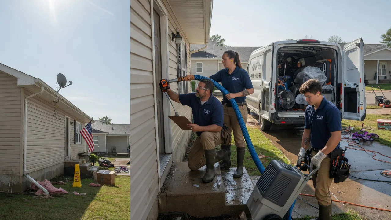 Ceiling Water Damage Restoration in Cabins, WV near me